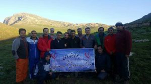 صعود تیم کوهنوردی مرکز  قلب و عروق شهید رجایی به ارتفاعات جنت رودبار،قله سماموس: عکس شماره 3 / 7